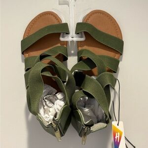 Women’s Elastic Strappy Sandals